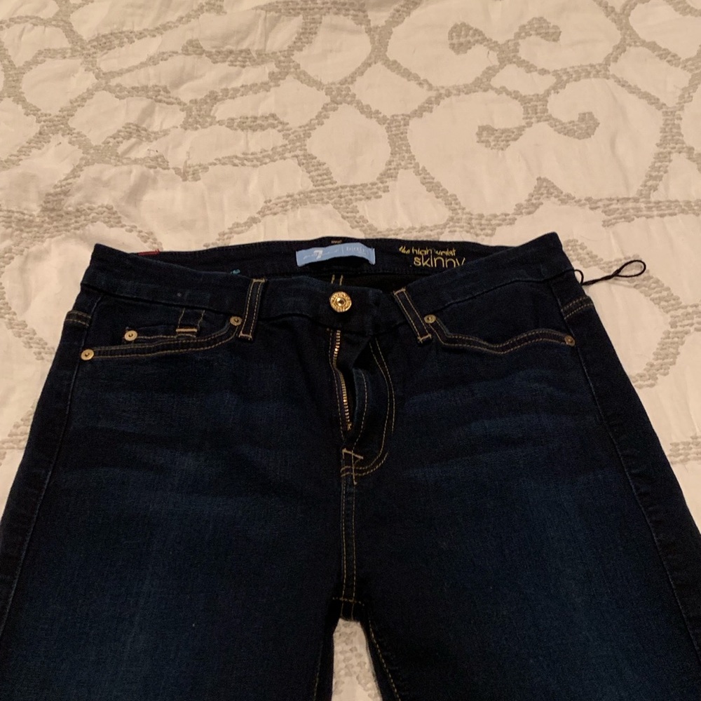 7 For All Mankind (b)air Skinny Jeans